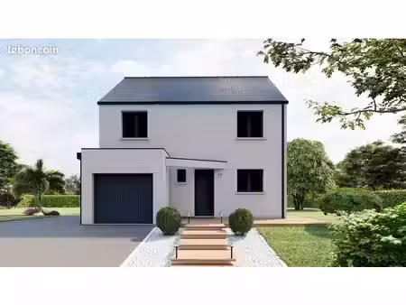 projet de construction d'une maison 99.57 m² avec terrain à tinteniac (35)