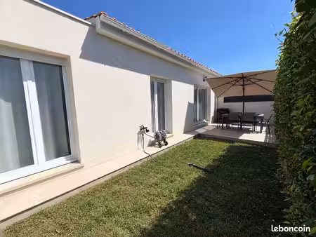 maison contemporaine de 2019 – plain-pied – 83 m² – 3 chambres