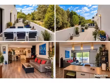saint-aunès – 3 pièces 80 m² – 51 m² de terrasses – très lumineux – 2 parkings