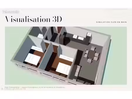 appartement sur plateau ou clef en main