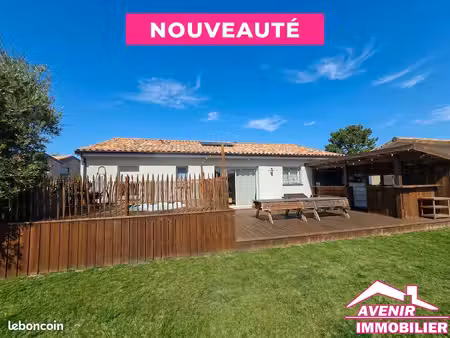 ◊ maison à vendre – 3 chambres  garage  piscine – lacanau