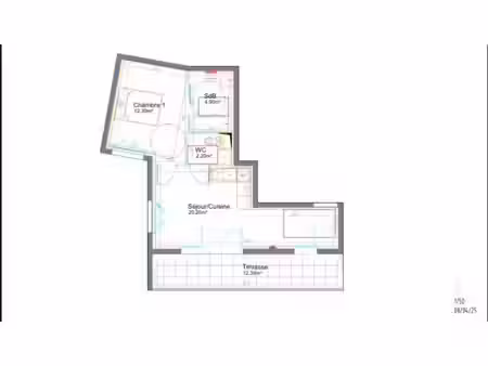 vente appartement 2 pièces 40 m² à la ferté-sous-jouarre (77260)  135 712 €