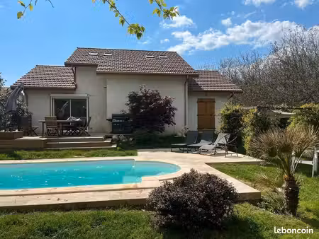 coup de cœur – maison récente avec piscine & vue vercors – 4 chambres – direct propriétair