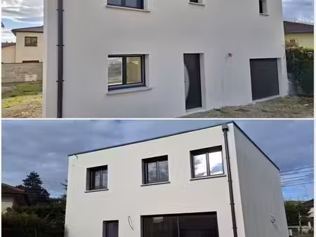 maison neuve t5 de 117m2 habitables / 142m2 utiles  (prête à habiter) à pont de cheruyà po