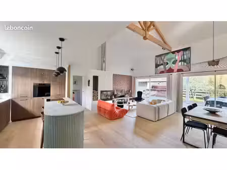 villa contemporaine 6 pièces – proche capbreton – piscine  pool-house & autonomie énergéti