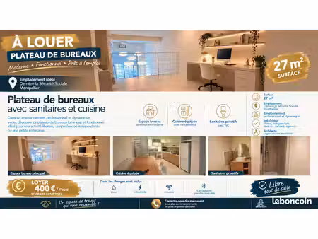 louer – plateau de bureaux