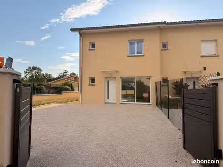 maison t4 récente 94 m² – 3 chambres – jardin – estrablin / vienne