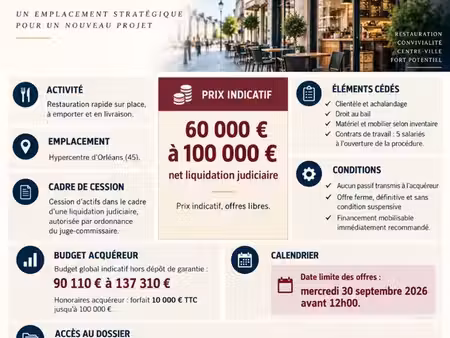 restauration  restauration rapide orleans
