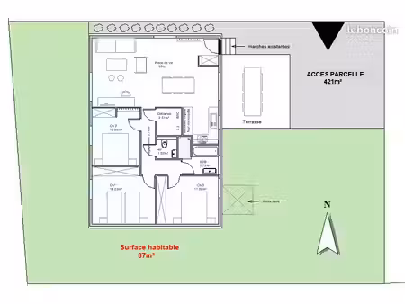 maison 3 chambres à rénover - 300m de la gare