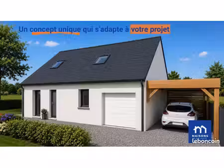 maison 86 m² le gavre