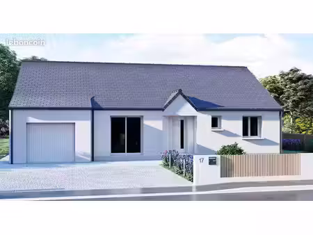 projet de construction d'une maison 86 m² avec terrain à le fresne-poret (50)