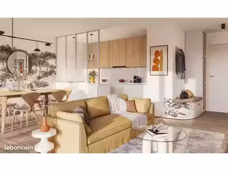 appartement 3 pièces 63 m²