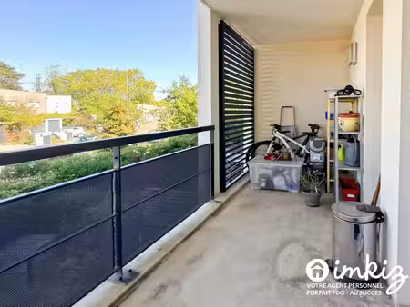 t2 récent avec balcon et parking – loué