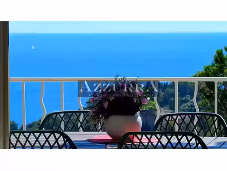 agay cap esterel 2 pieces dernier etage vue mer panoramique