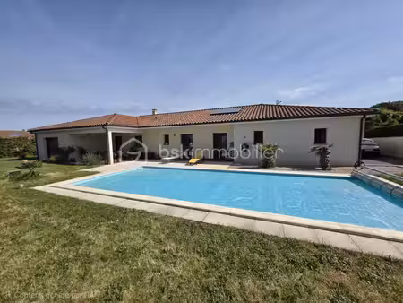 tournefeuille - maison de plain pied - 5 chambres - bureau - piscine - garage