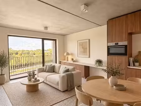 nieuwbouwstudio met terrassen aan de leie