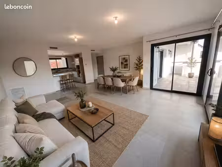 appartement d’exception esprit maison – 102 m² – vue pyrénées – triple exposition – balcon