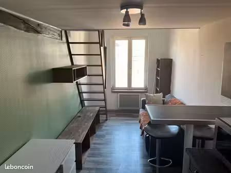 appartement 24m2 avec mezzanine - hyper centre de troyes