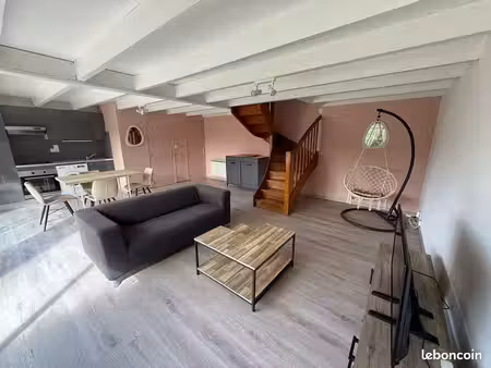 maison meublée 2 chambres avec jardin/location hivernale