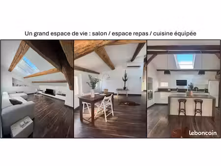 appartement t2 - 80m2 - quartier gare & théâtre