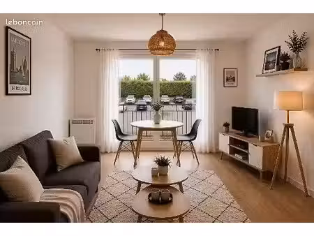 t2 meublé avec parking