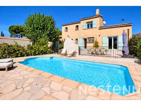 a vendre - maison vidauban 122 m²   4 chambres  piscine  grand garage .