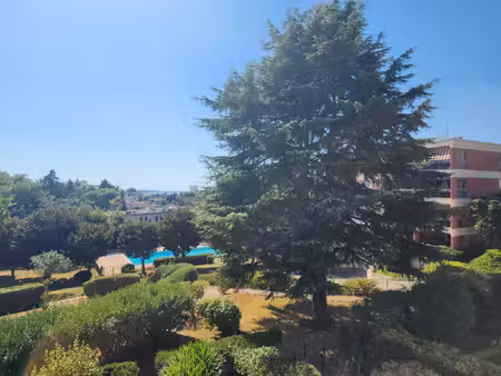 2 pièces meublé avec vue mer - garage et piscine
