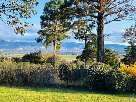 très belle maison de plain-pied avec vue sur le vercors à génissieux