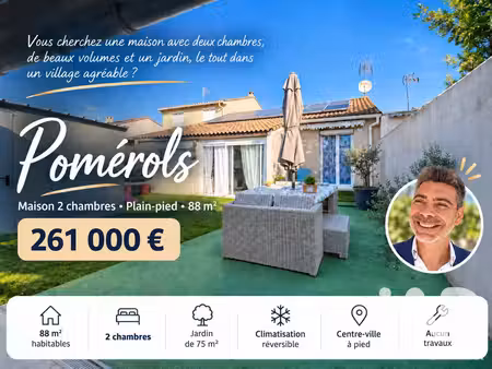 maison à pomérols (34810)