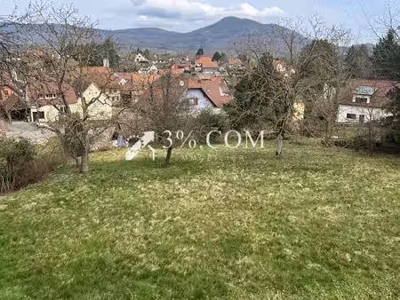 magnifique terrain contructible avec une vue exceptionnelle