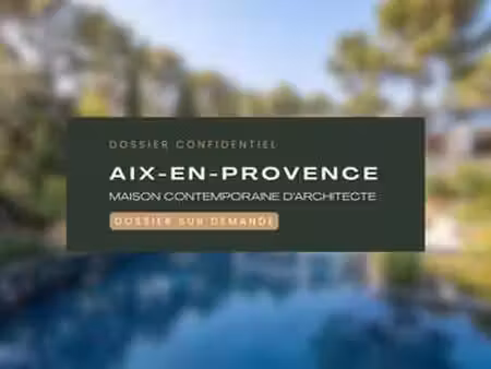 vente maison piscine à aix-en-provence (13080) : à vendre piscine / 360m² aix-en-provence