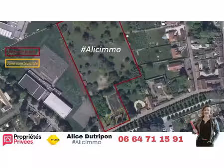 terrain constructible neuf à vendre
