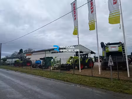 ancienne concession agricole à conlie bâtiment d'activité de 995 m² sur 6 213 m² de terrai