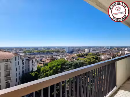 toulouse - jolimont | t3 lumineux de 68 25m2 avec terrasse  vue dégagée  parking sous-sol 