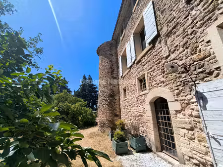 château avec tour + annexe independante en chaumière - 237 m² - terrain 3140 m² -carpentra