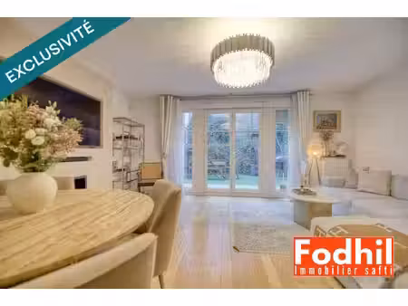 maison familiale 113 m² avec jardin et parking en résidence sécurisée – châtenay-malabry