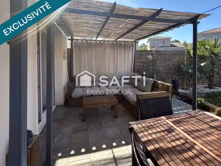 maison récente 110 m² – 3 chambres ( possibilité 4e) – terrain 262 m² – pont-évêque