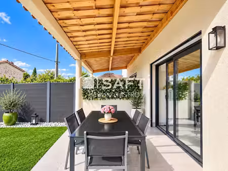 maison recente 3 pieces avec terrasse/jardin & garage (- 15mn accès a8)