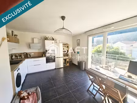 à vendre appartement traversant de 43.40m² fontaine ( 38600 )