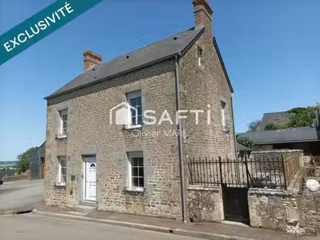 maison en pierre  108 m²  3 chs  cour/terrasse  la forêt auvray