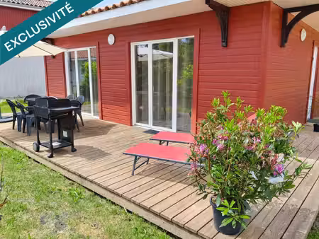 maison t4 meublée –lac de parentis – libre de bail