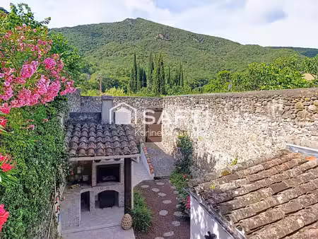grande maison de village rénovée avec extérieur