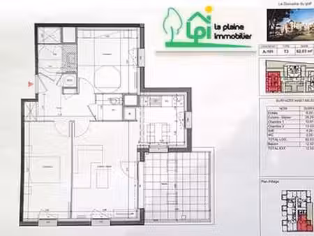vente appartement 2 pièces à épron (14610) : à vendre 2 pièces / 43m² épron