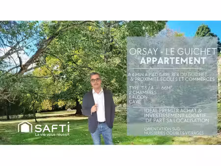 idéal premier achat - le guichet – 66 m² – 2 chambres – 3ᵉ chambre possible – balcon sud –
