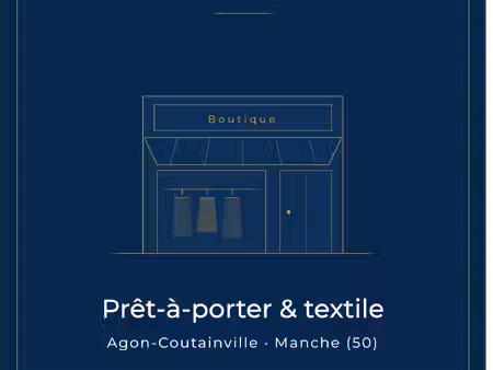 vente habillement  textile 91 m²