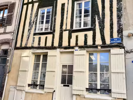 vente maison de ville 3 pièces