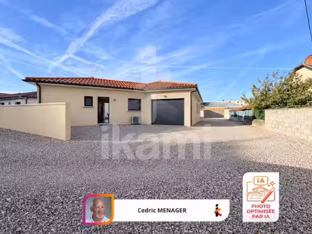 villa plain-pied récente de 2026 avec 3 chambres