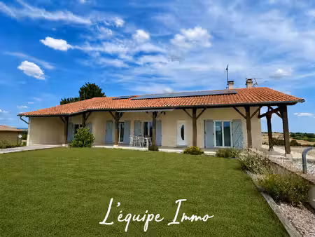 maison t5 avec sous-sol  piscine et vue panoramique
