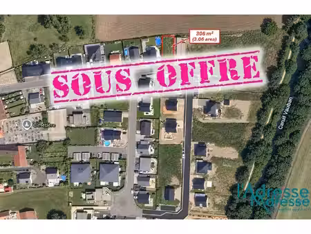 vente terrain  306.00m²  weckolsheim