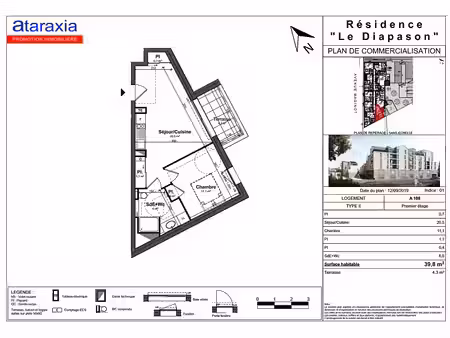 appartement 2 pièces 40 m² à louer tours 37100 ? | era immobilier